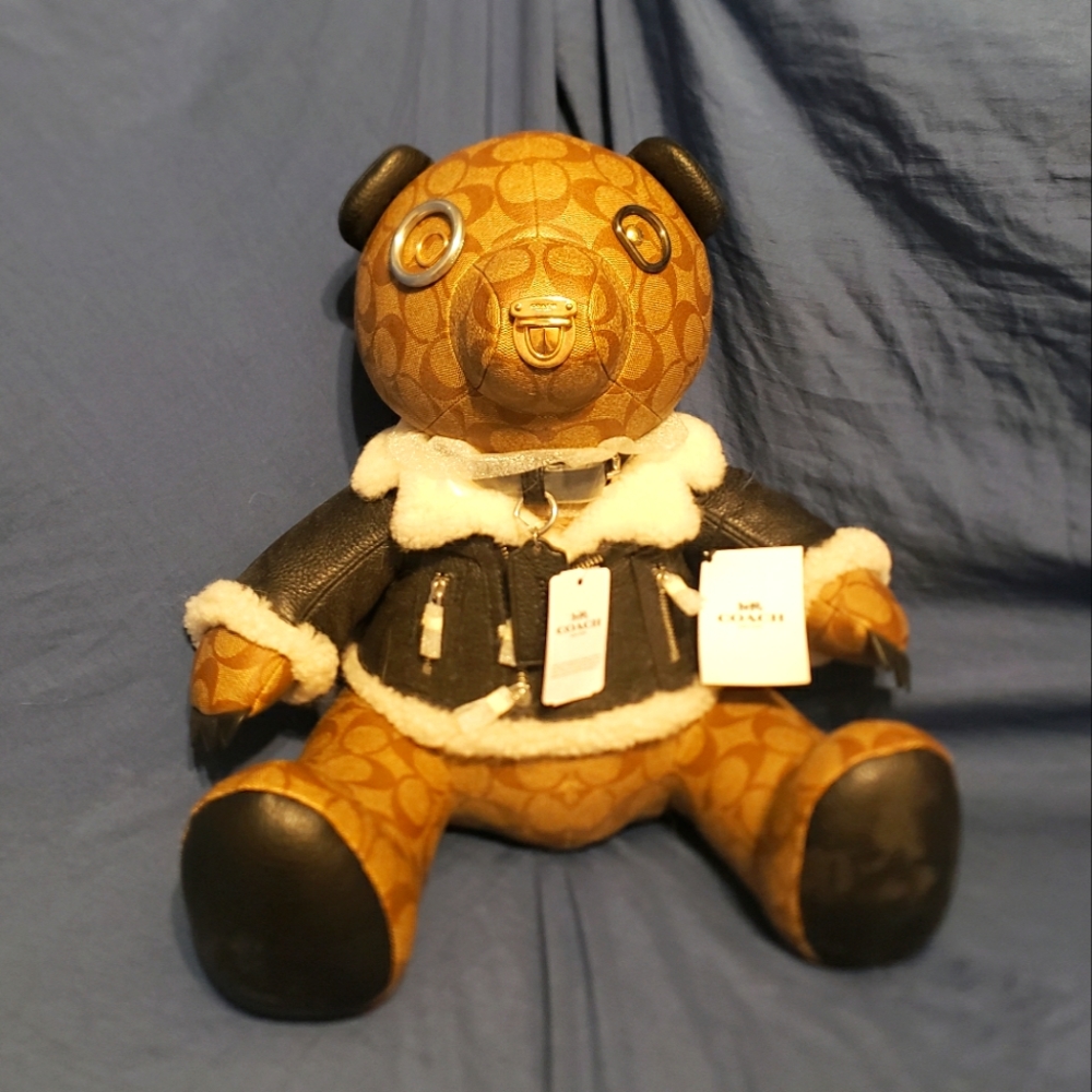 COACH teddy bear